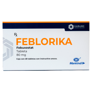 Feblorika 80Mg Tab 28