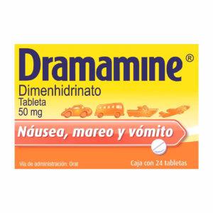 DRAMAMINE 50MG CPR C24