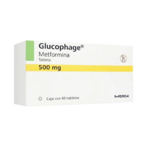 GLUCOPHAGE 500MG TAB C60