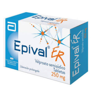 EPIVAL ER 250MG 30 TABLETAS