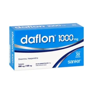 Daflon 1000 900 mg/100 mg 30 Tabletas