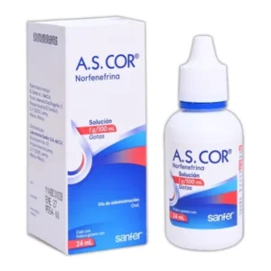 A S COR 1G/100 ML 24 ML NORFENEFRINA