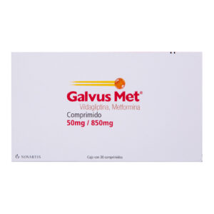 GALVUS MET 50/850MG 30 COMPRIMIDOS