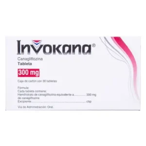 INVOKANA 300MG 30 TABLETAS CANAGLIFLOZINA