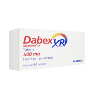 DABEX XR METFORMINA 500MG LP TAB 60