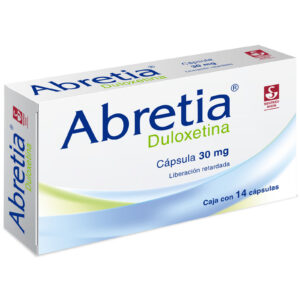 ABRETIA 30 MG 14 CAPSULAS DULOXETINA
