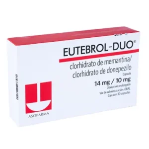 EUTEBROL-DUO 14MG/10MG 30 CAPSULAS