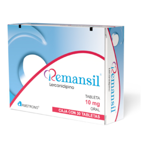 Remansil 10 mg 30 Tabletas Lercanidipino — SKU 7501089801791