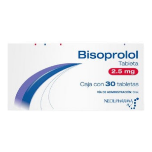 Bisoprolol 2.5 mg 30Tab — SKU 7501109763375