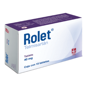 Rolet Tab 40 mg Cj 15 — SKU 7501300421647