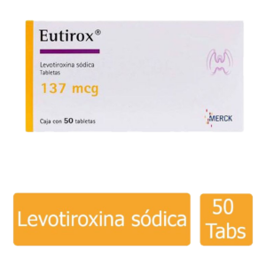 Eutirox 137 mcg Tab 50 — SKU 7501298214436