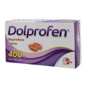 Dolprofen (Ibuprofeno 400 mg C/ 10 Tabs) — SKU 780083148829