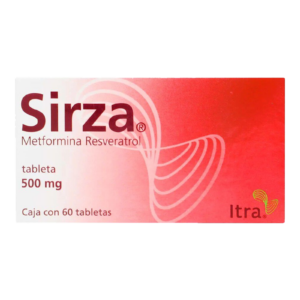 Sirza Metformina Resveratrol 500 mg Tab 60