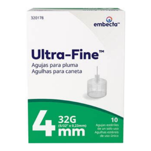 Ultra-Fina Agujas Para Pluma 4 mm/32 g 10 Agujas — SKU 383017017835