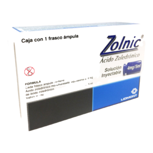 Zolnic 4 mg Fam 5 ml — SKU 7501299342015