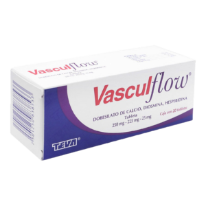 Vasculflow 250/225/25 mg Tabc20 — SKU 7501250838533