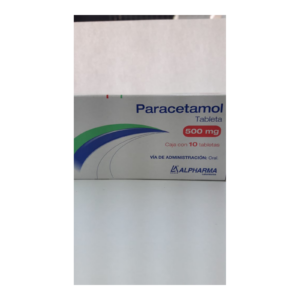Paracetamol 500 mg Tab C10 — SKU 7503004908691