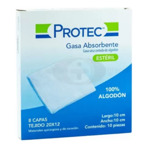 Gasa Protec Est 10X10 Sob — SKU 7501048613700