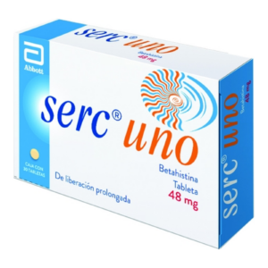 Serc Uno 48 mg 30 Tabletas