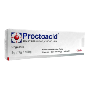 Proctoacid Ung 5 g/1 g/100 g — SKU 7501092723240
