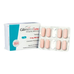 Glimetal Lex 4/850 mg Tab — SKU 7501101649097