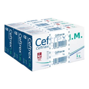 Ceftrex IM Frasco Ámpula 1 g Ampolleta 3.5 ml Oferta 3X2