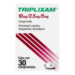 Triplixam 10 / 2.5 / 5 mg 30 Comprimidos