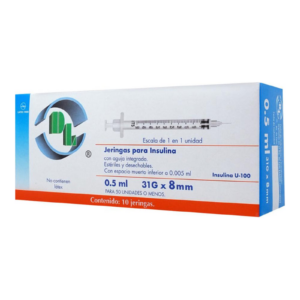 Jga Desech Dl 0.5 ml Insul 31X8 mm — SKU 7501128119528