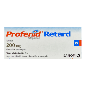 Profenid Retard Ketoprofeno 200 mg Cpr C20