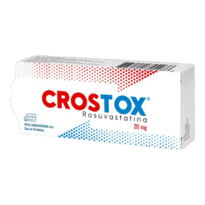 Crostox Rosuvastatina 20 mg 30 Tabletas