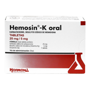 Hemosin K Tab C32 — SKU 7501385420238