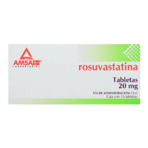 Rosuvastatina 20 mg Tab — SKU 7501349024977