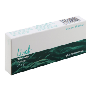 Livial 2.5 mg Tab 30 — SKU 7501409201102