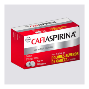 Cafiaspirina Tab C40 — SKU 7501008433676