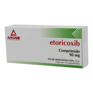 Etoricoxib 90 mg 14 — SKU 7501349027787
