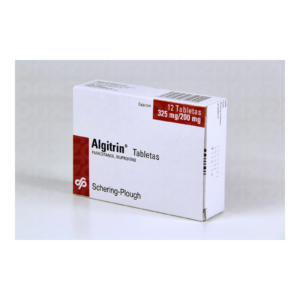 Algitrin 325/200 mg Tab C12 — SKU 7501050612555