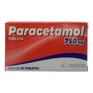 Paracetamol 750 mg 10 Tabletas — SKU 7502209851078