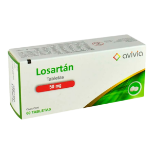 Losartan 50 mg 60 Tabletas Genérico Avivia