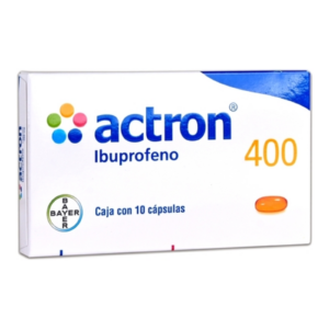 Actron 400 mg 10 C·Psulas