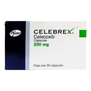 Celebrex 200 mg 30 Capsulas Celecoxib — SKU 7501287624529