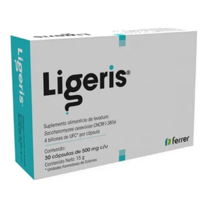 Ligeris 500 mg Suplemento Alimenticio 30 C·Psulas