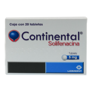Continental 5 mg 20 Tabletas