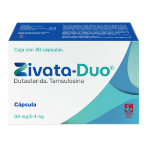 Zivata-Duo Dutasterida Tamsulosina 0.5 0.4 mg