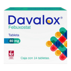 Davalox 80 mg 14 Tabletas — SKU 7501300422422