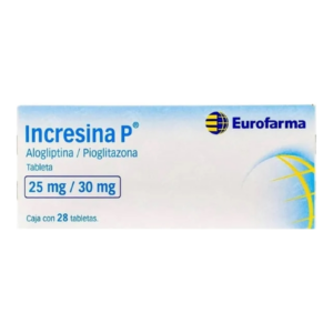 Incresina P 25/30 mg 28 Tabletas