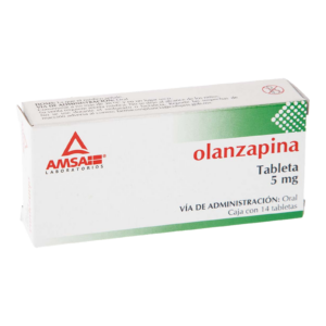 Olanzapina 5 mg — SKU 7501349028470