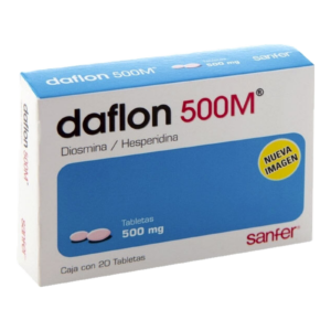 Daflon 500 mg 20 Tabletas