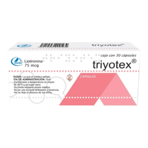 Triyotex 75 mcg 30 C·Psulas