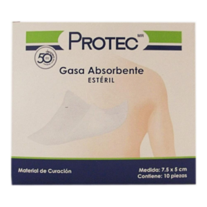 Gasa 7.5X5 cm Protec — SKU 7501048613755