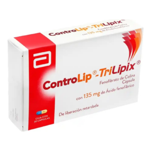 Controlip Trilipix 135 mg 30 C·Psulas